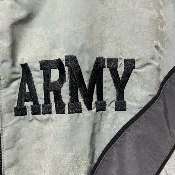 JWOD Skilcraft Jacket Windbreaker Army Medium Short Nylon Reflective XL? - Picture 4 of 10